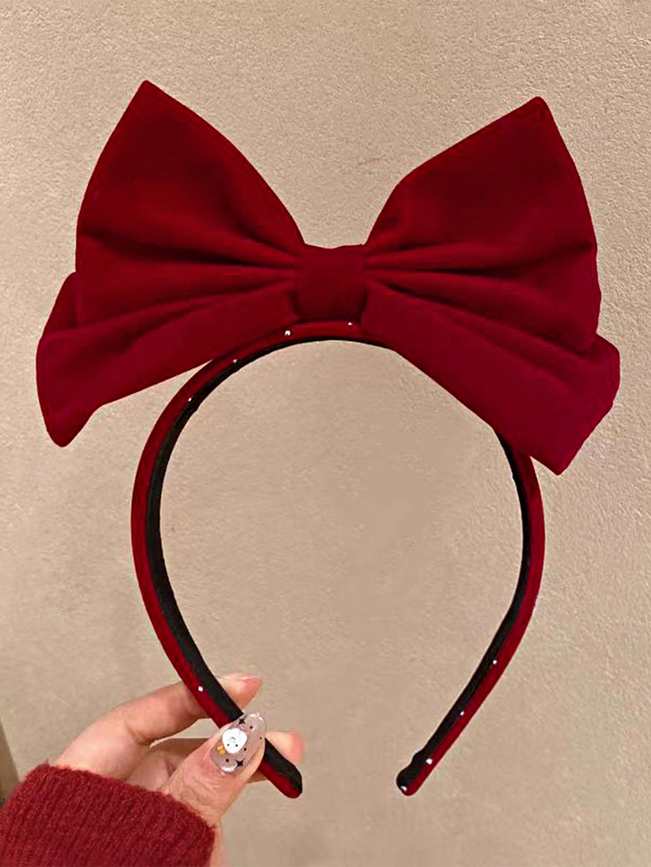 1 шт. Большая бархатная красная повязка на голову с бантом для женщин, Модные нескользящие удобные повязки на голову с бантом, Тюрбан, Милые аксессуары для волос
1 шт. Большая бархатная красная повязка на голову с бантом для женщин, Модные нескользящие удобные повязки на голову с бантом, Тюрбан, Милые аксессуары для волос