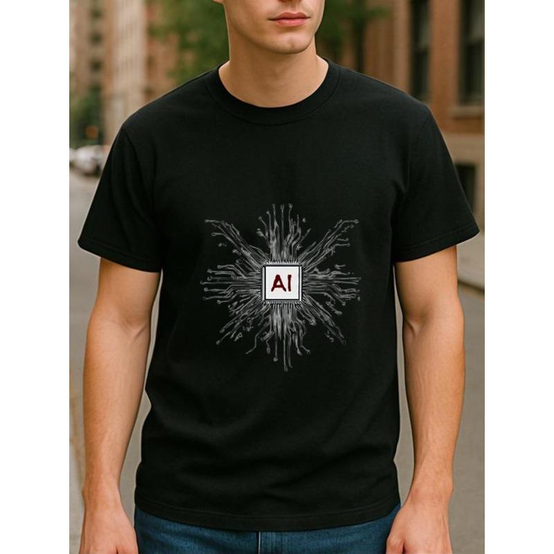 European sizes Fashion Technology Mind Map Men S Print Short-Sleeved Shirt | Casual Commuting, Breathable Fabric, All-Season, Crew Neck, Loose Fit 4XL чорний
European sizes Fashion Technology Mind Map Men S Print Short-Sleeved Shirt | Casual Commuting, Breathable Fabric, All-Season, Crew Neck, Loose Fit 4XL чорний