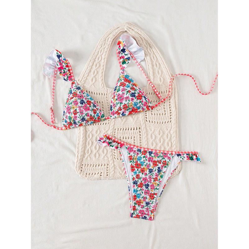 Sexy Bikinis Floral Swimsuits Women Swimwear Push Up Female Beach Swim Wear Bathing Suits Bikini Set Pool Bather XL рожевий
Sexy Bikinis Floral Swimsuits Women Swimwear Push Up Female Beach Swim Wear Bathing Suits Bikini Set Pool Bather XL рожевий