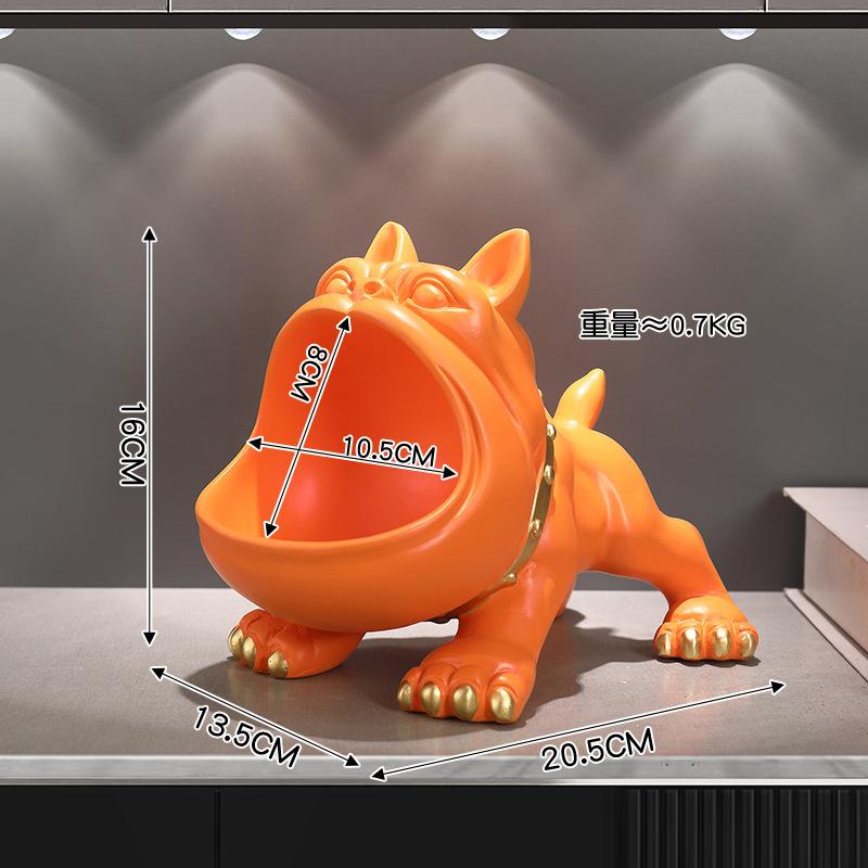 Big Mouth French Bulldog Statue for Table Decoration Animal Figurine Home Docor Dog Sculpture with Storage box Living room Ornam
Big Mouth French Bulldog Statue for Table Decoration Animal Figurine Home Docor Dog Sculpture with Storage box Living room Ornam