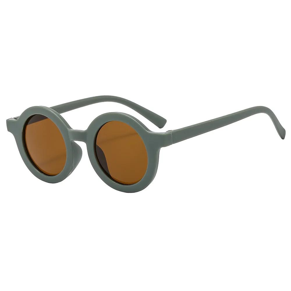 Fashion Round Children s Sunglasses Retro Personalized Trendy Cool Sun Glasses Sunshade and UV Protection Baby Eyewear 1PC
Fashion Round Children s Sunglasses Retro Personalized Trendy Cool Sun Glasses Sunshade and UV Protection Baby Eyewear 1PC