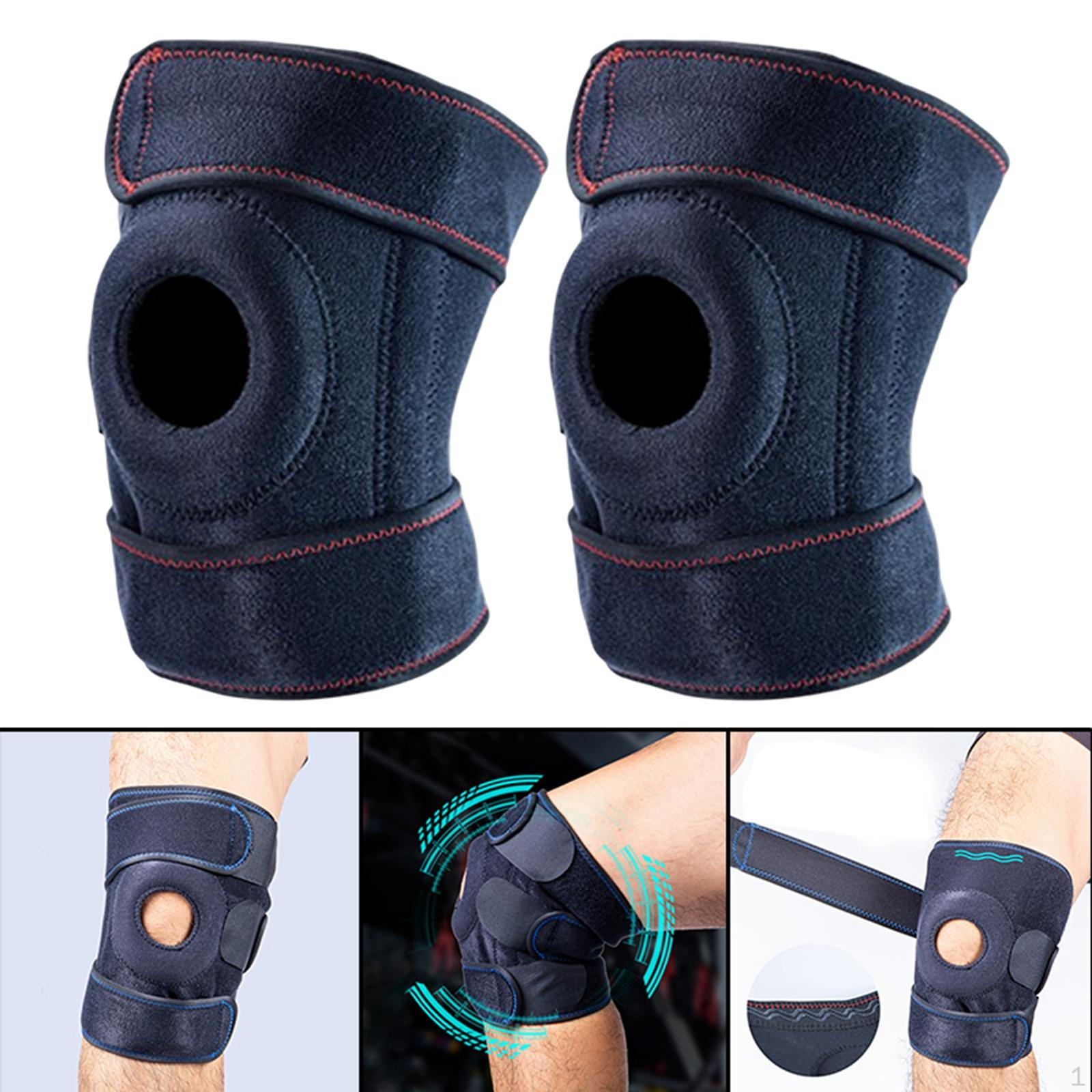 Knee Patella Pads Non Slip Effective Relieves Meniscus Tear Injury Workout for Man Women Black Red
Knee Patella Pads Non Slip Effective Relieves Meniscus Tear Injury Workout for Man Women Black Red