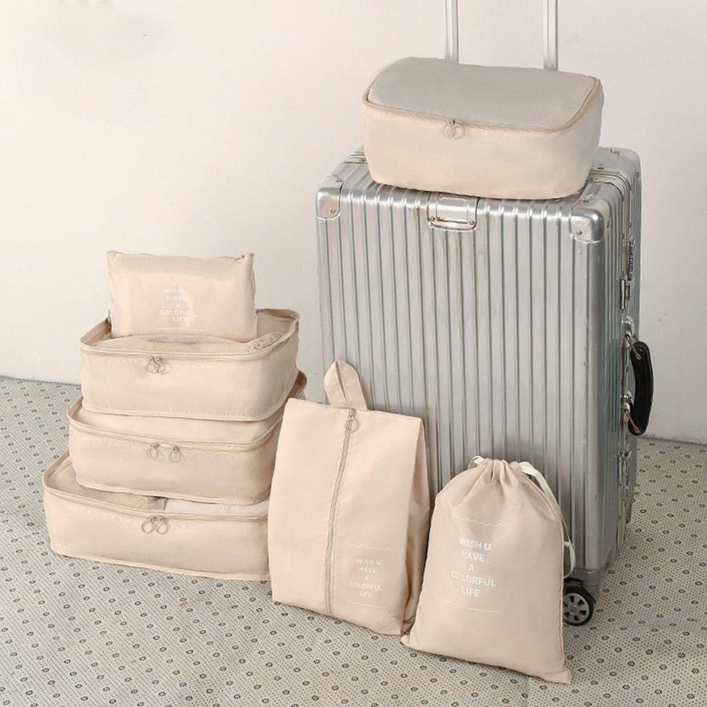 7 шт. Разноцветный дорожный органайзер Смешанный размер Сумка-подпакет для багажа Одежда Брюки Нижнее белье бежевый
7 шт. Разноцветный дорожный органайзер Смешанный размер Сумка-подпакет для багажа Одежда Брюки Нижнее белье бежевый