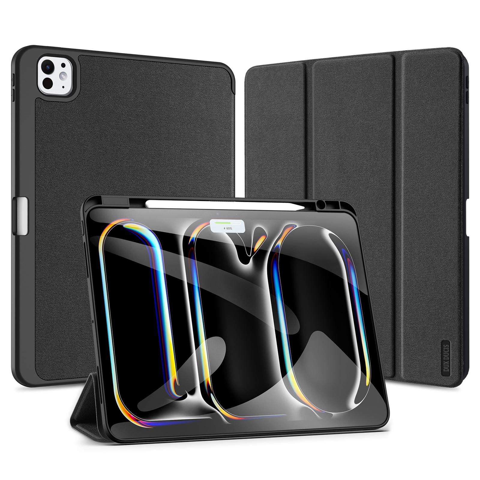 DUX DUCIS Domo Series for iPad Pro 13 (2024) Case Tri-fold Stand Auto Sleep/Wake Folio Leather Tablet Cover Black
DUX DUCIS Domo Series for iPad Pro 13 (2024) Case Tri-fold Stand Auto Sleep/Wake Folio Leather Tablet Cover Black