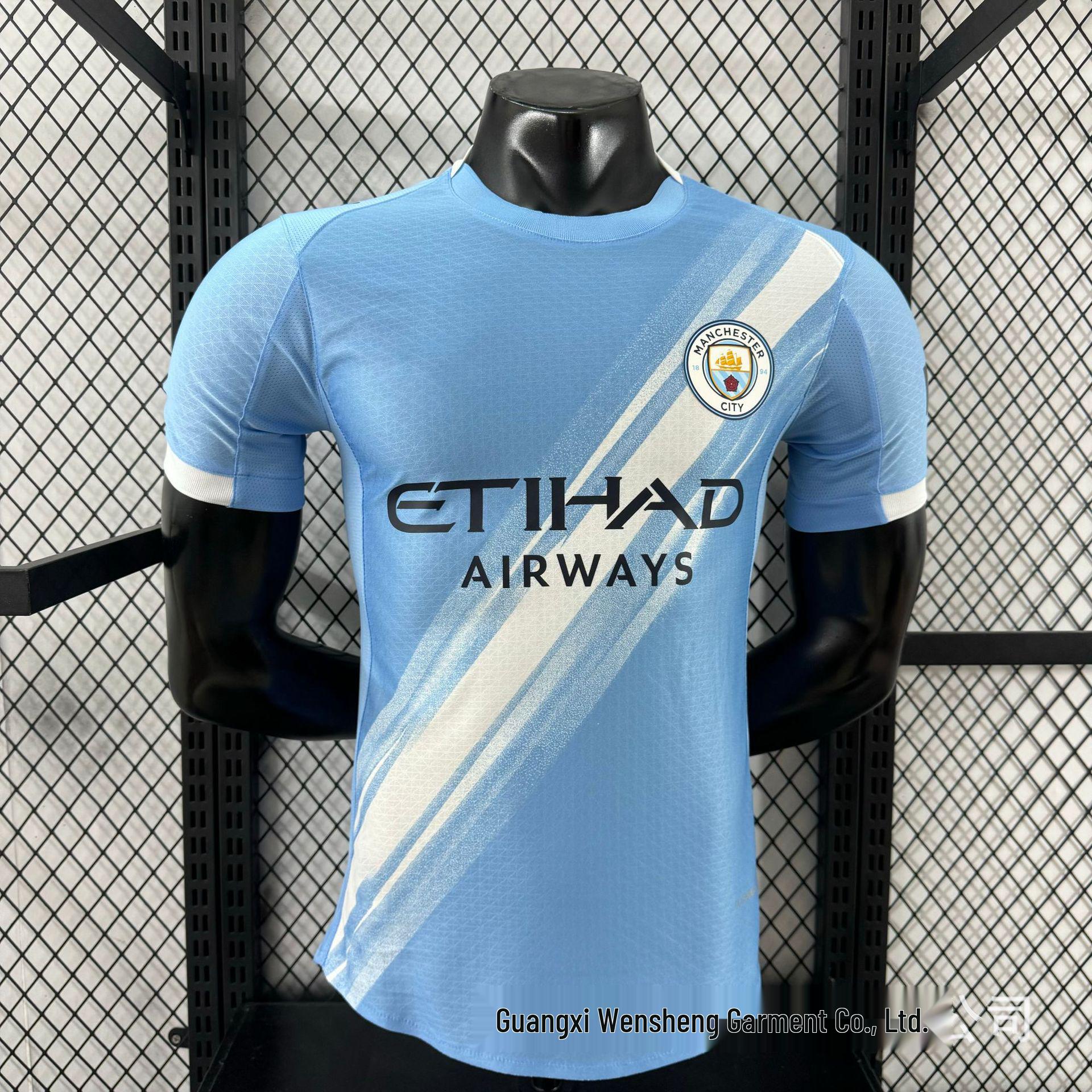 Manchester City Premier League Player Version Football Jersey - Customizable Number S
Manchester City Premier League Player Version Football Jersey - Customizable Number S