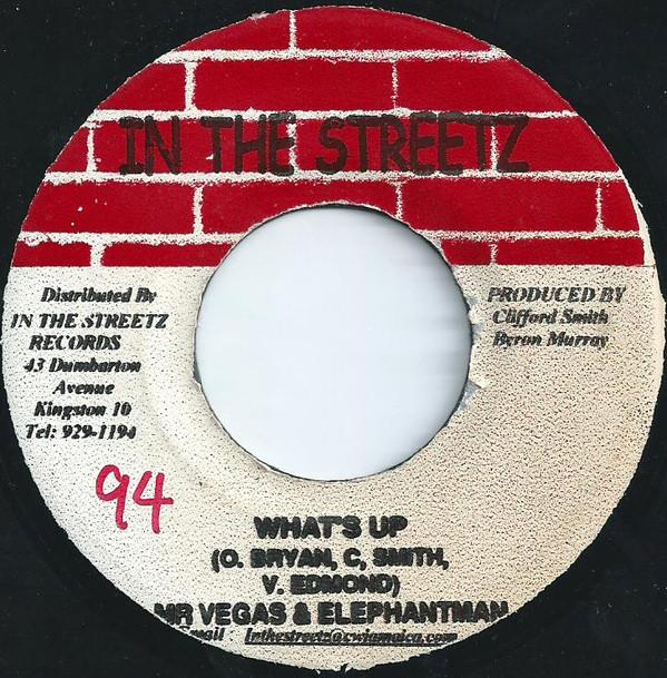 7inch Record MR. VEGAS & ELEPHANT MAN - What s Up NONE In The Streetz 2000 Jamaica Reggae, Ska & Dub Used
7inch Record MR. VEGAS & ELEPHANT MAN - What s Up NONE In The Streetz 2000 Jamaica Reggae, Ska & Dub Used