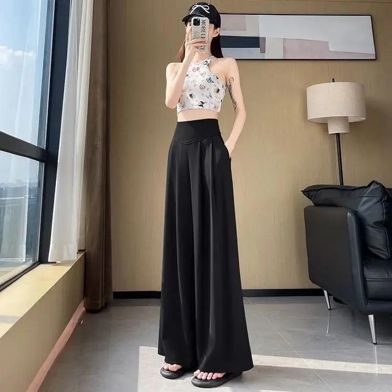 High Waist Wide Leg Straight Cut Casual Loose Long Pants Women s Suit Pants Spring Summer New Arrival Floor Length Trousers 3XL
High Waist Wide Leg Straight Cut Casual Loose Long Pants Women s Suit Pants Spring Summer New Arrival Floor Length Trousers 3XL