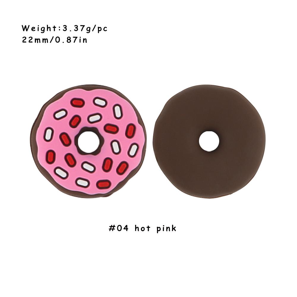 Kovict 20Pcs Mini New Donut Silicone Beads Food Grade Cute DIY Pacifier Necklace Accessories Beads For Jewelry Making Bulk 20pcs гарячі рожевого кольору
Kovict 20Pcs Mini New Donut Silicone Beads Food Grade Cute DIY Pacifier Necklace Accessories Beads For Jewelry Making Bulk 20pcs гарячі рожевого кольору