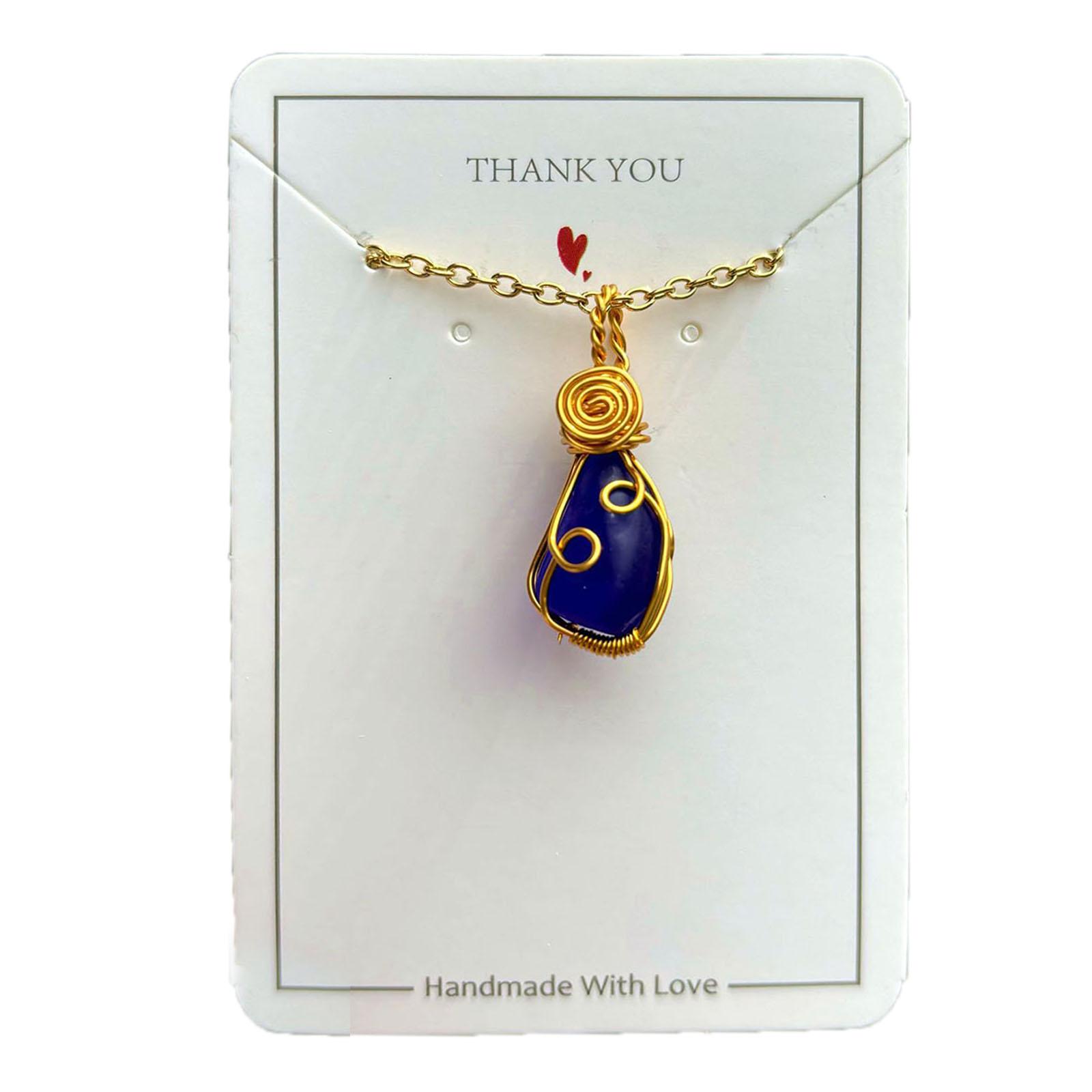 Ожерелье с подвеской в виде морской стеклянной проволоки в стиле «Океан», регулируемая длина, цепочка на ключицу, ювелирные изделия для женщин и девочек 2
Ожерелье с подвеской в виде морской стеклянной проволоки в стиле «Океан», регулируемая длина, цепочка на ключицу, ювелирные изделия для женщин и девочек 2