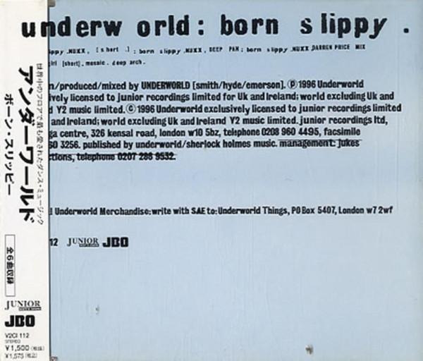CD UNDERWORLD - Born Slippy V2CI112 V2, JBO, Junior 2001 Japan Dance & Electronica Used
CD UNDERWORLD - Born Slippy V2CI112 V2, JBO, Junior 2001 Japan Dance & Electronica Used