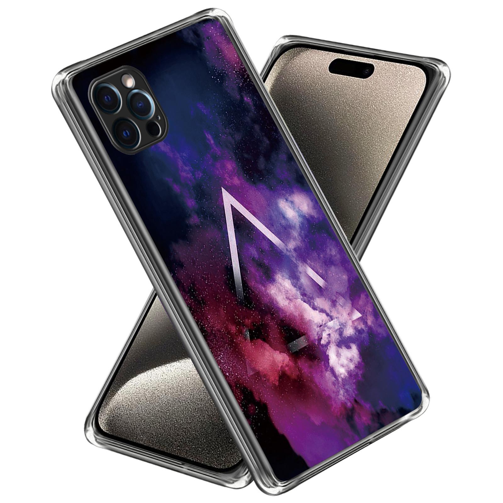 For iPhone 16 Pro Max Case Pattern Printed Shockproof TPU Phone Cover Triangle and Fog
For iPhone 16 Pro Max Case Pattern Printed Shockproof TPU Phone Cover Triangle and Fog