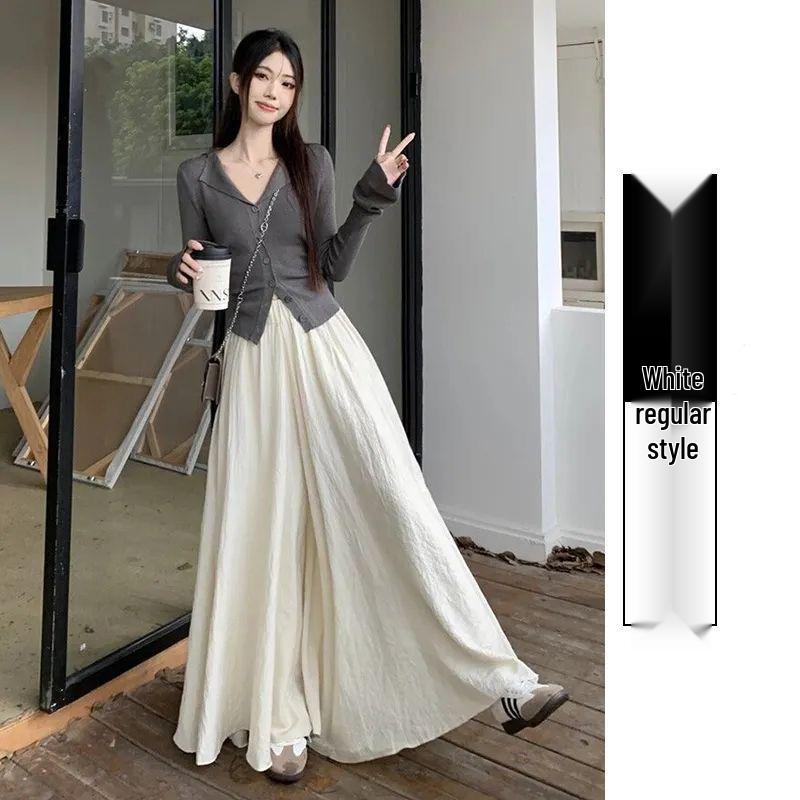 Petite Women s Long White Double-Layer Drape Culottes – Casual Summer Wide-Leg Skirt Pants 2026 S (75-90 jin) білий
Petite Women s Long White Double-Layer Drape Culottes – Casual Summer Wide-Leg Skirt Pants 2026 S (75-90 jin) білий