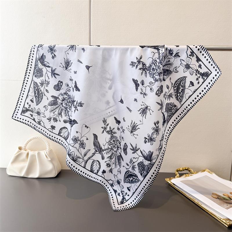 Elegant 70Cm Square Spring Summer Women Scarf Silk Satin Beach Scarves Shawl Designer Headband Hijab Bandana Wrap Bufanda Lady 70x70cm
Elegant 70Cm Square Spring Summer Women Scarf Silk Satin Beach Scarves Shawl Designer Headband Hijab Bandana Wrap Bufanda Lady 70x70cm