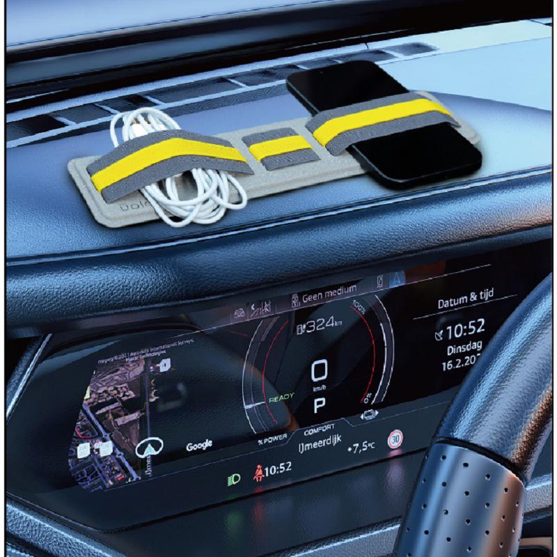Beblau Car Organizer: Seat Back, Sun Visor, Phone & Card Holder, Sunglasses & Cable Storage, Center Console Organizer 26x7.5cm розовый/фиолетовый
Beblau Car Organizer: Seat Back, Sun Visor, Phone & Card Holder, Sunglasses & Cable Storage, Center Console Organizer 26x7.5cm розовый/фиолетовый