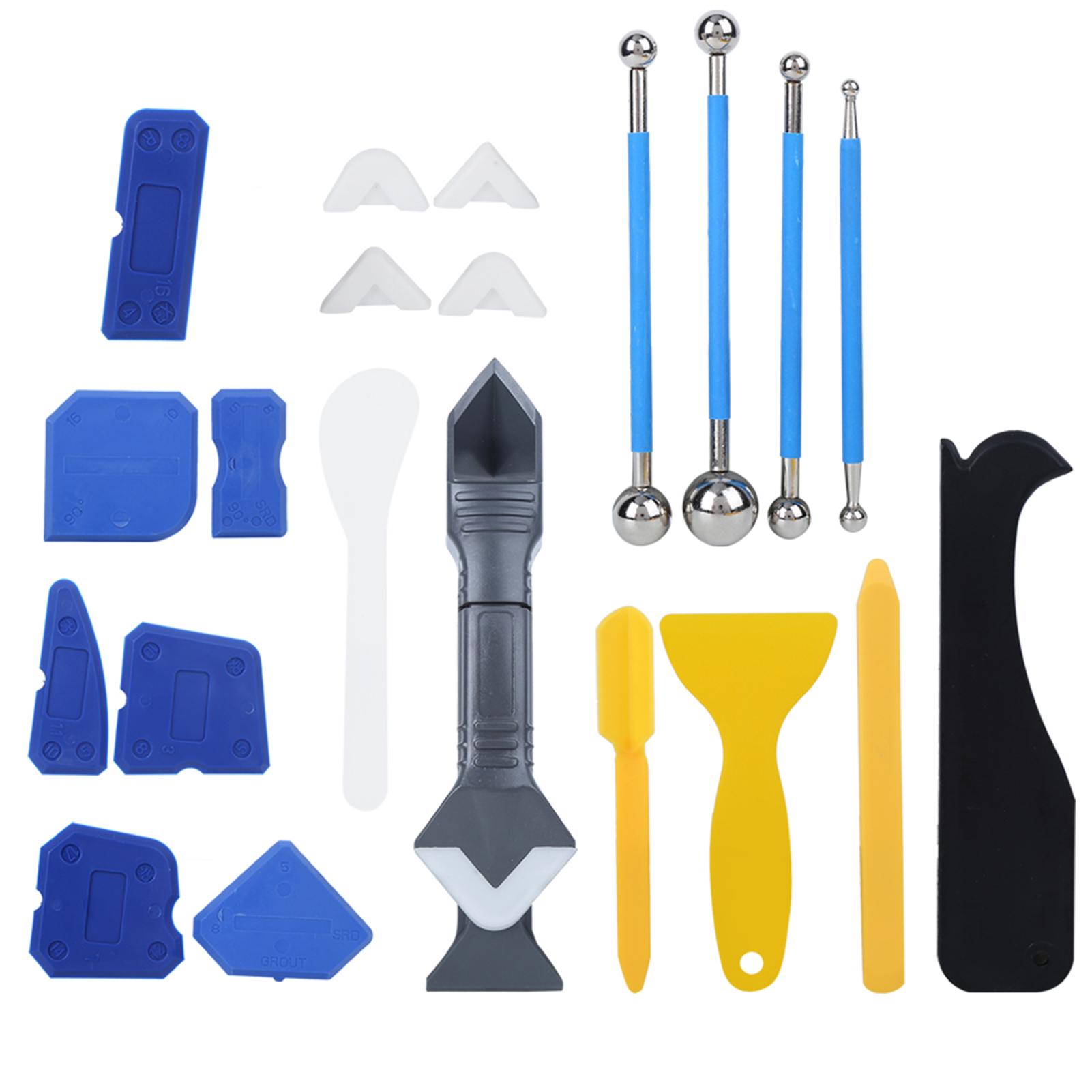 22 шт. набор пластиковых герметиков для герметизации стеклянного клея скребок для шитья набор инструментов для украшения формовки
22 шт. набор пластиковых герметиков для герметизации стеклянного клея скребок для шитья набор инструментов для украшения формовки