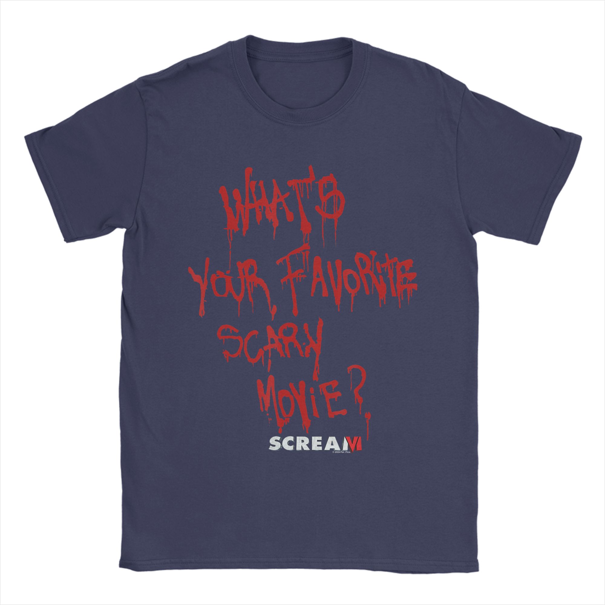 6 Favorite Scary Movie T Shirt Unisex Cotton Novelty T-Shirts Crewneck Tee Shirt Short Sleeve Clothing Gift 4XL
6 Favorite Scary Movie T Shirt Unisex Cotton Novelty T-Shirts Crewneck Tee Shirt Short Sleeve Clothing Gift 4XL