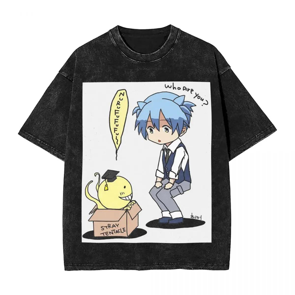 Assassination Classroom Octopus Koro Sensei Hip Hop Short Sleeve Wash TShirts Washed Tops Tees Streetwear T Shirt Printed 2XL
Assassination Classroom Octopus Koro Sensei Hip Hop Short Sleeve Wash TShirts Washed Tops Tees Streetwear T Shirt Printed 2XL