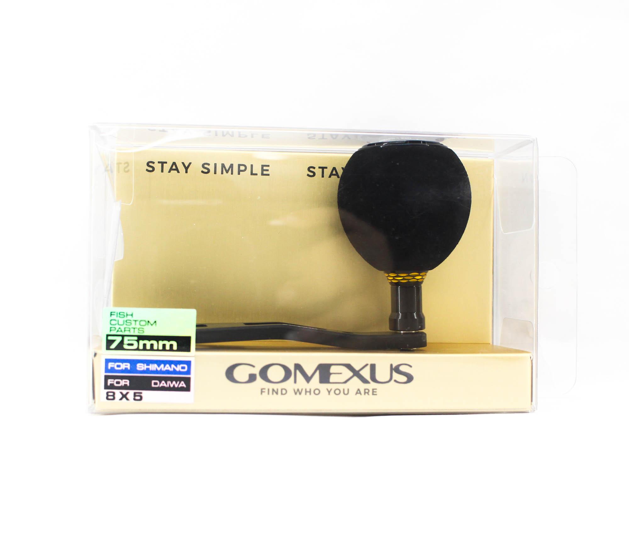 Gomexus CL75EA38BKGD-D Handle Carbon Black 75mm 8x5mm Shimano Daiwa (3117)
Gomexus CL75EA38BKGD-D Handle Carbon Black 75mm 8x5mm Shimano Daiwa (3117)