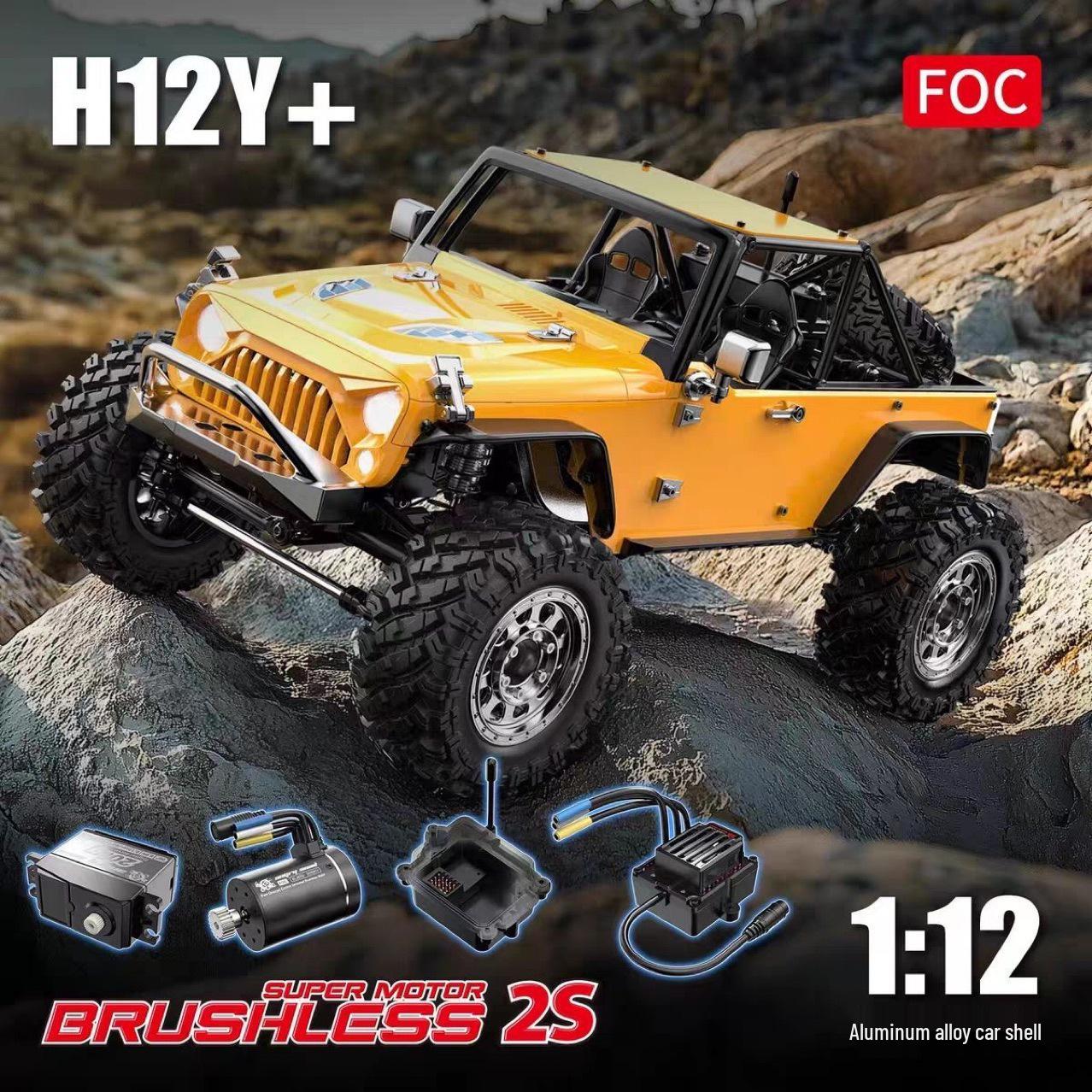 Meijiaxin H12Y+ Brushless 1:12 Remote Control Off-Road Climbing Car H12Y Remote Control Car
Meijiaxin H12Y+ Brushless 1:12 Remote Control Off-Road Climbing Car H12Y Remote Control Car
