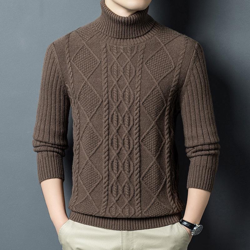 2025 Winter Korean Style Men s High-Neck Jacquard Sweater - Casual Knit Base Layer for Middle-Aged & Young M/165
2025 Winter Korean Style Men s High-Neck Jacquard Sweater - Casual Knit Base Layer for Middle-Aged & Young M/165