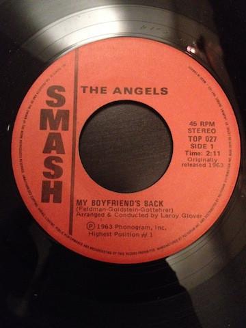 7inch Record ANGELS My Boyfriends BackI Adore Him TOP027 Smash Records Canada Rock Used
7inch Record ANGELS My Boyfriends BackI Adore Him TOP027 Smash Records Canada Rock Used