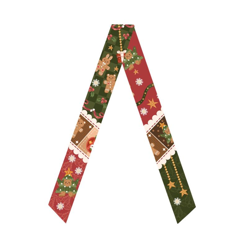 Christmas Gift Scarf Long Silk Scarf Bag Handle with Holiday Gift Cute Long Scarves Christmas Souvenir 120cm 6cm
Christmas Gift Scarf Long Silk Scarf Bag Handle with Holiday Gift Cute Long Scarves Christmas Souvenir 120cm 6cm