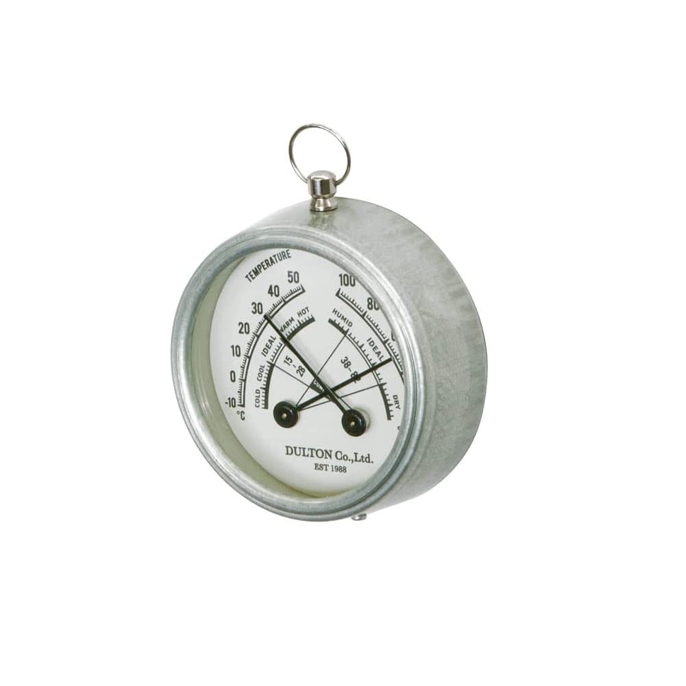 Dulton Thermo Hygrometer Round K925-1283RD серебряный
Dulton Thermo Hygrometer Round K925-1283RD серебряный