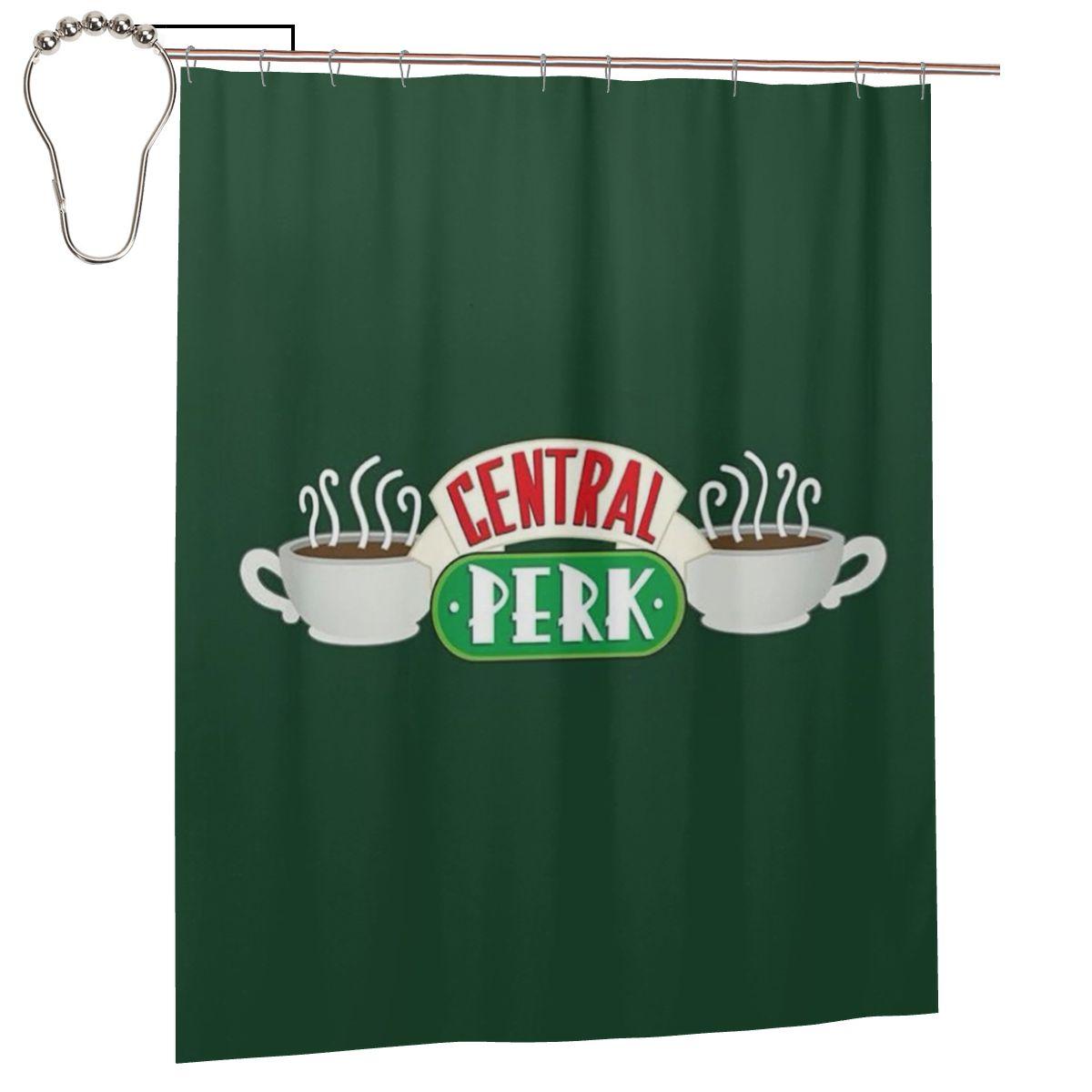 Central Perk Friends Tv Show Shower Curtain Bathroom Polyester Waterproof Bath Curtains With Hooks W60H190(CM)-1 Pcs
Central Perk Friends Tv Show Shower Curtain Bathroom Polyester Waterproof Bath Curtains With Hooks W60H190(CM)-1 Pcs