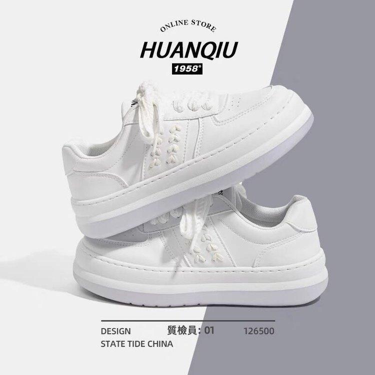 Sneakers women s 2025 autumn new rubber soft-soled muffin heightening bread shoes solid color casual white shoes 35 белый
Sneakers women s 2025 autumn new rubber soft-soled muffin heightening bread shoes solid color casual white shoes 35 белый
