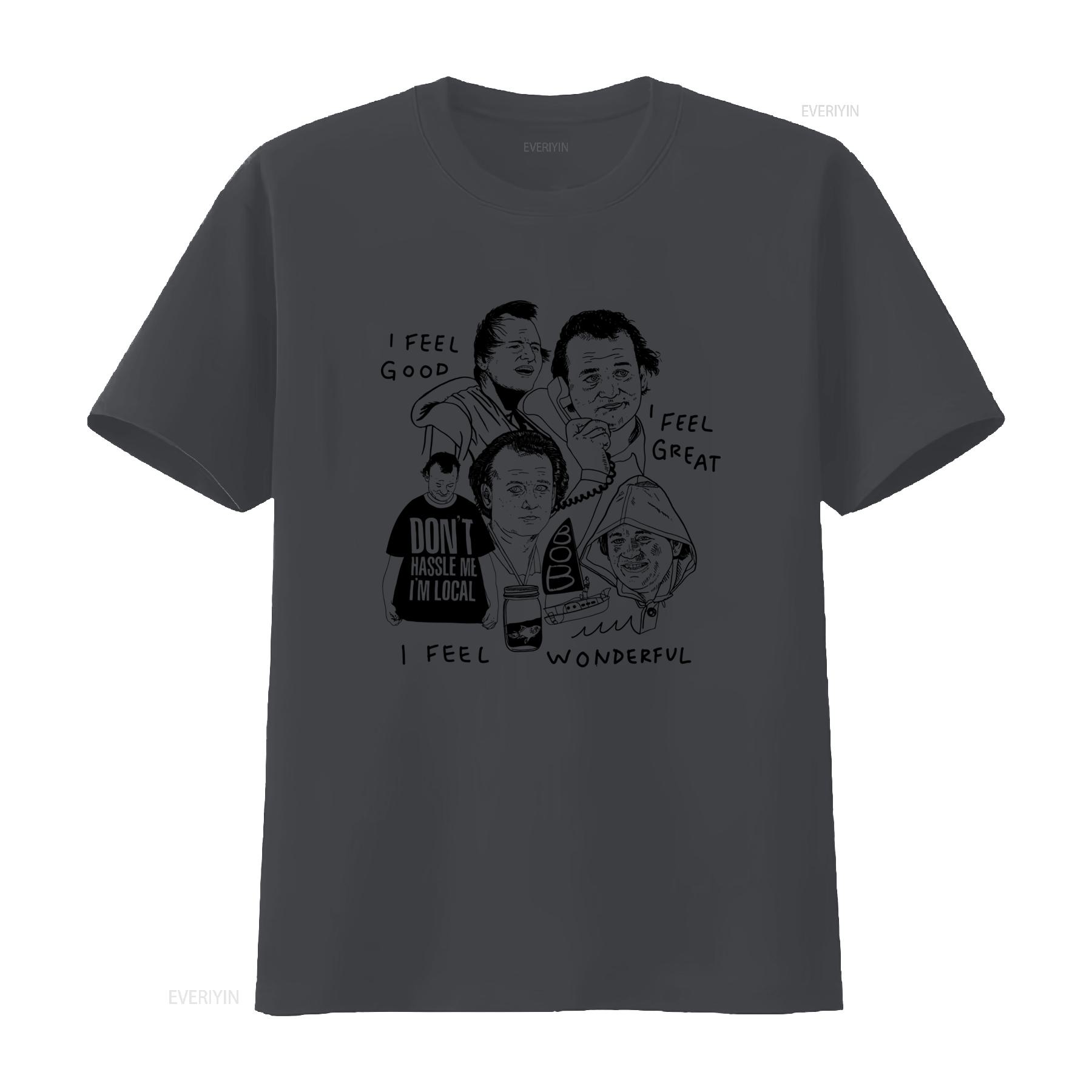 What About Bob Bill Murray UNISEX T Shirt I Feel Good Great Wonderful Dont Hassle Me Im Local Design vintage Washed Stretched 4XL
What About Bob Bill Murray UNISEX T Shirt I Feel Good Great Wonderful Dont Hassle Me Im Local Design vintage Washed Stretched 4XL