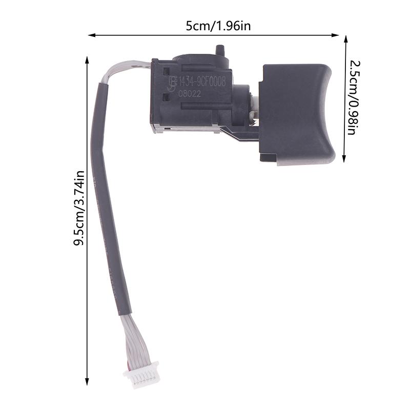 Оригінальний 12В Безщітковий Перемикач 1434-90F008 Для HILTI SiD2-A12 SFD2-A12 SF2H-A12 SFE2-A12 Аксесуари для електроінструментів чорний
Оригінальний 12В Безщітковий Перемикач 1434-90F008 Для HILTI SiD2-A12 SFD2-A12 SF2H-A12 SFE2-A12 Аксесуари для електроінструментів чорний
