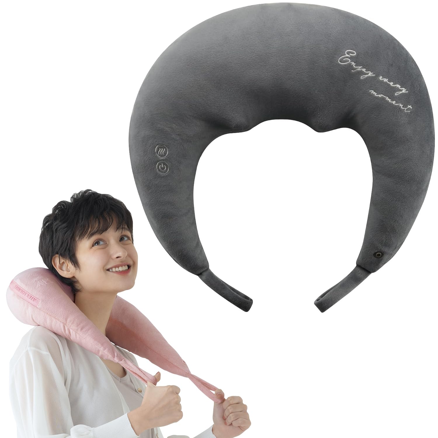 Массажер для шеи ATEX Lourdes, Горячая массажная подушка для шеи, Серый, AX-HP392gr, Подарок в комплекте
Массажер для шеи ATEX Lourdes, Горячая массажная подушка для шеи, Серый, AX-HP392gr, Подарок в комплекте