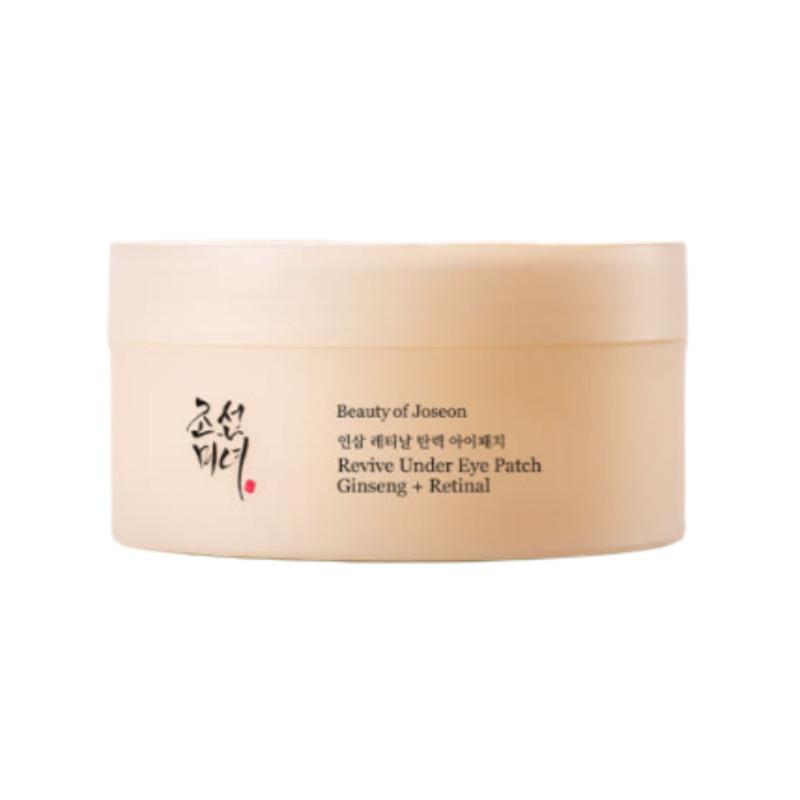 Beauty of Joseon Ginseng Retinal Firming Eye Patch (60 Sheets)
Beauty of Joseon Ginseng Retinal Firming Eye Patch (60 Sheets)