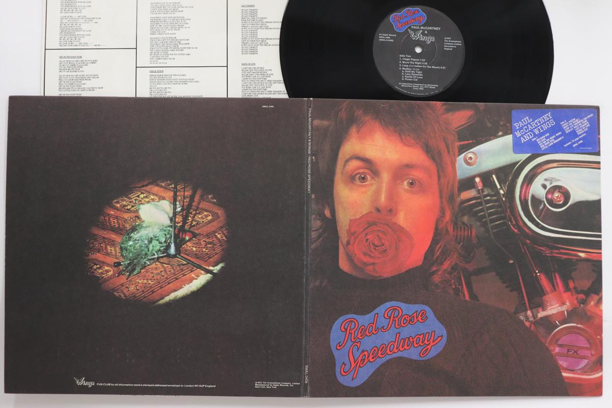 LP Пластинка PAUL MCCARTNEY, WINGS - Red Rose Speedway SMAL3409 APPLE 1973 US Rock Б/у
LP Пластинка PAUL MCCARTNEY, WINGS - Red Rose Speedway SMAL3409 APPLE 1973 US Rock Б/у