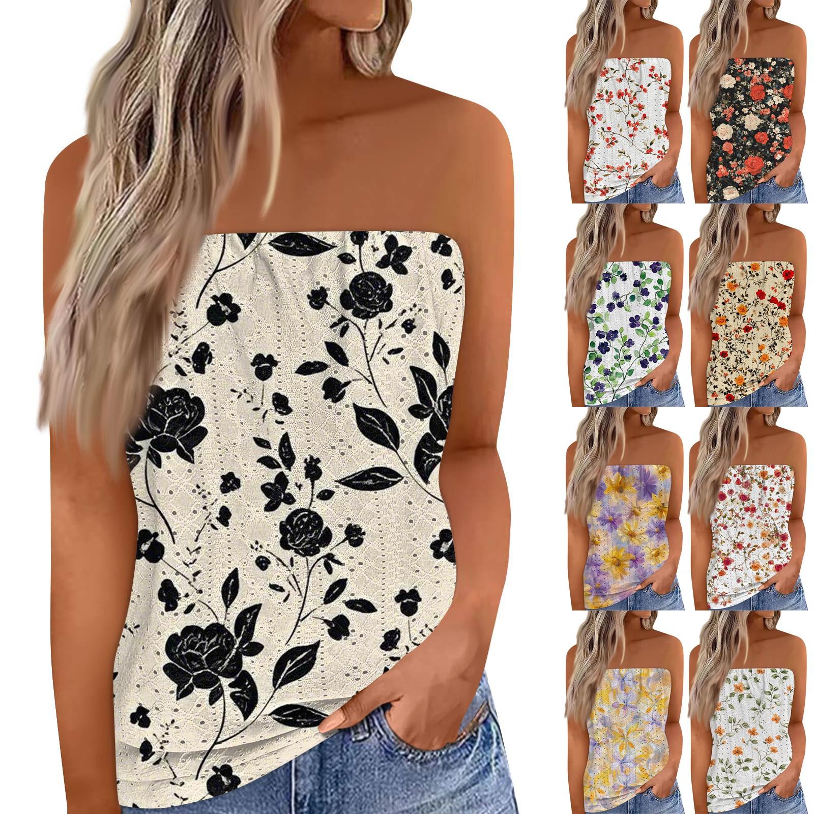 Crop Tops For Women Sexy Cami Tank Summer Tube Sleeveless Printed Camisole Shirt Vest XXL червоний
Crop Tops For Women Sexy Cami Tank Summer Tube Sleeveless Printed Camisole Shirt Vest XXL червоний