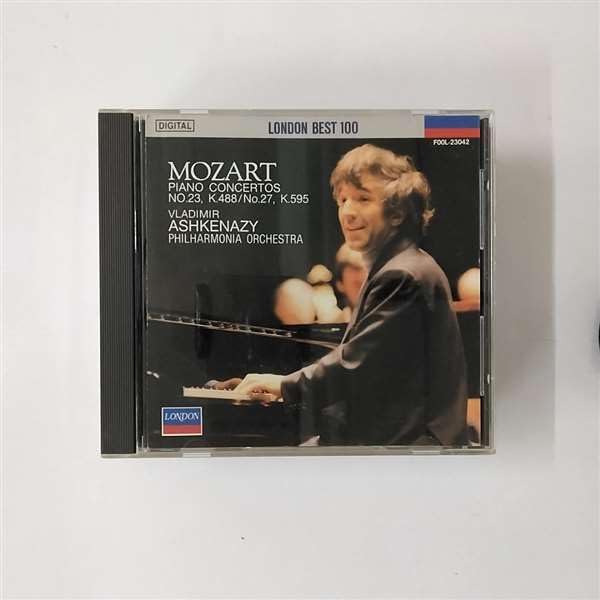 CD MOZART VLADIMIR ASHKENAZY PHILHAR Mozart Piano Concertos No. 23 and 2 F00L23042 London Japan Classical Used
CD MOZART VLADIMIR ASHKENAZY PHILHAR Mozart Piano Concertos No. 23 and 2 F00L23042 London Japan Classical Used