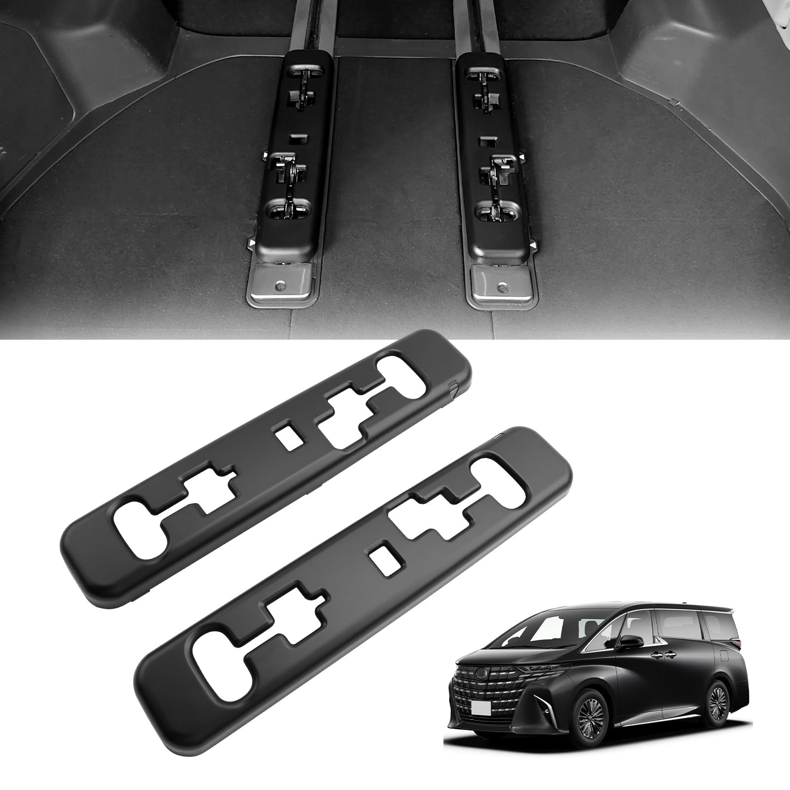 GAFAT Улучшенные направляющие сидений серии 40, направляющие грузового отсека, защита от грязи и царапин, легкие направляющие 3-го ряда, Alphard Custom, АБС-пластик для Alphard/Vellfire (Модель 2023 г.)
GAFAT Улучшенные направляющие сидений серии 40, направляющие грузового отсека, защита от грязи и царапин, легкие направляющие 3-го ряда, Alphard Custom, АБС-пластик для Alphard/Vellfire (Модель 2023 г.)