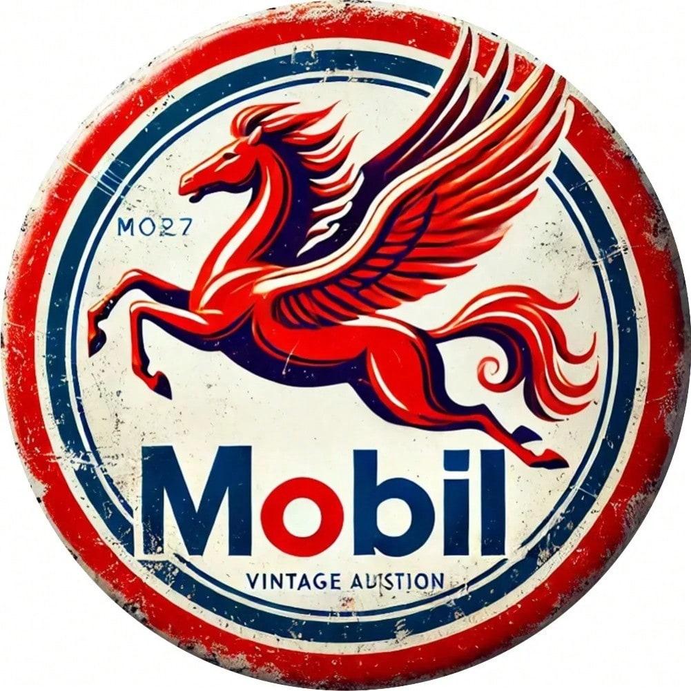 Vintage Mobil Pegasus Metal Tin Sign Retro Wall Decor 8x8 Inch 20x20 різнокольоровий
Vintage Mobil Pegasus Metal Tin Sign Retro Wall Decor 8x8 Inch 20x20 різнокольоровий