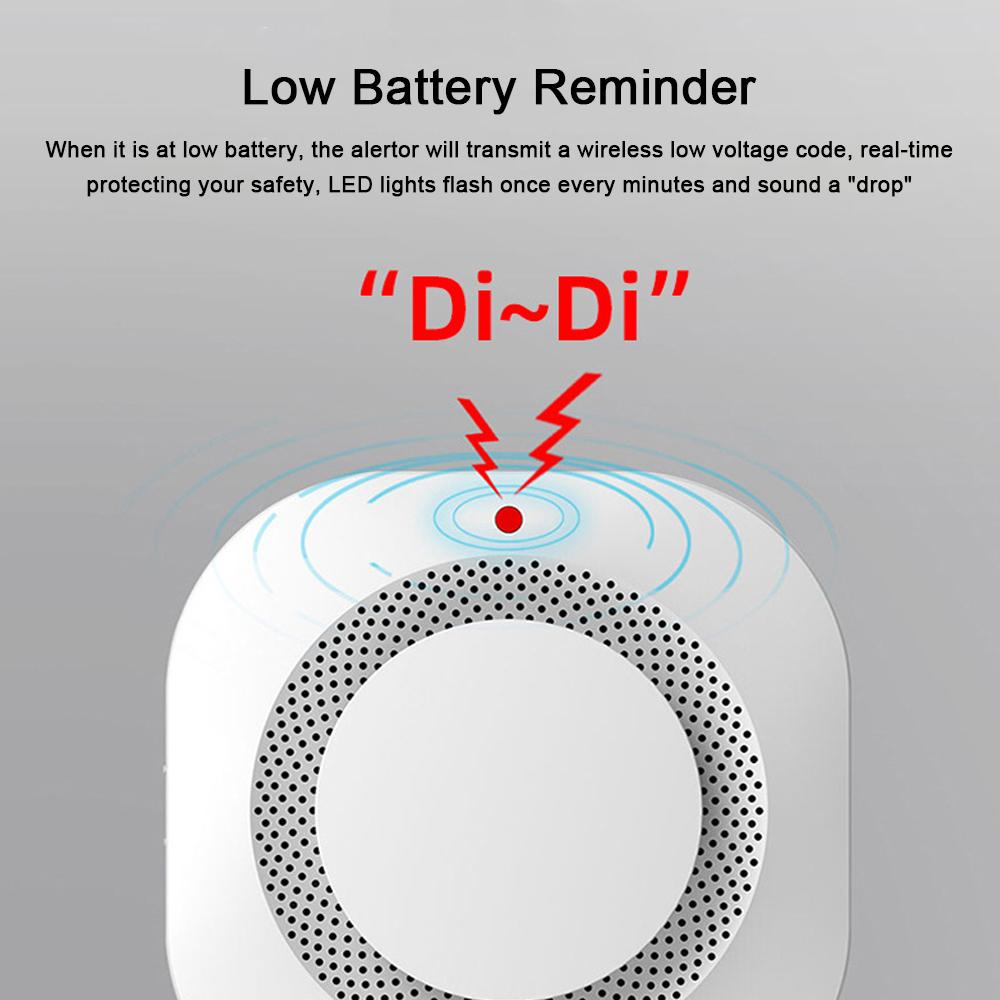 Intelligent Wireless Smoke Detection Device 360 degrees Induction Home Smoke Alert Detector Sound Light Alarm and Short Messaging Notifi
Intelligent Wireless Smoke Detection Device 360 degrees Induction Home Smoke Alert Detector Sound Light Alarm and Short Messaging Notifi