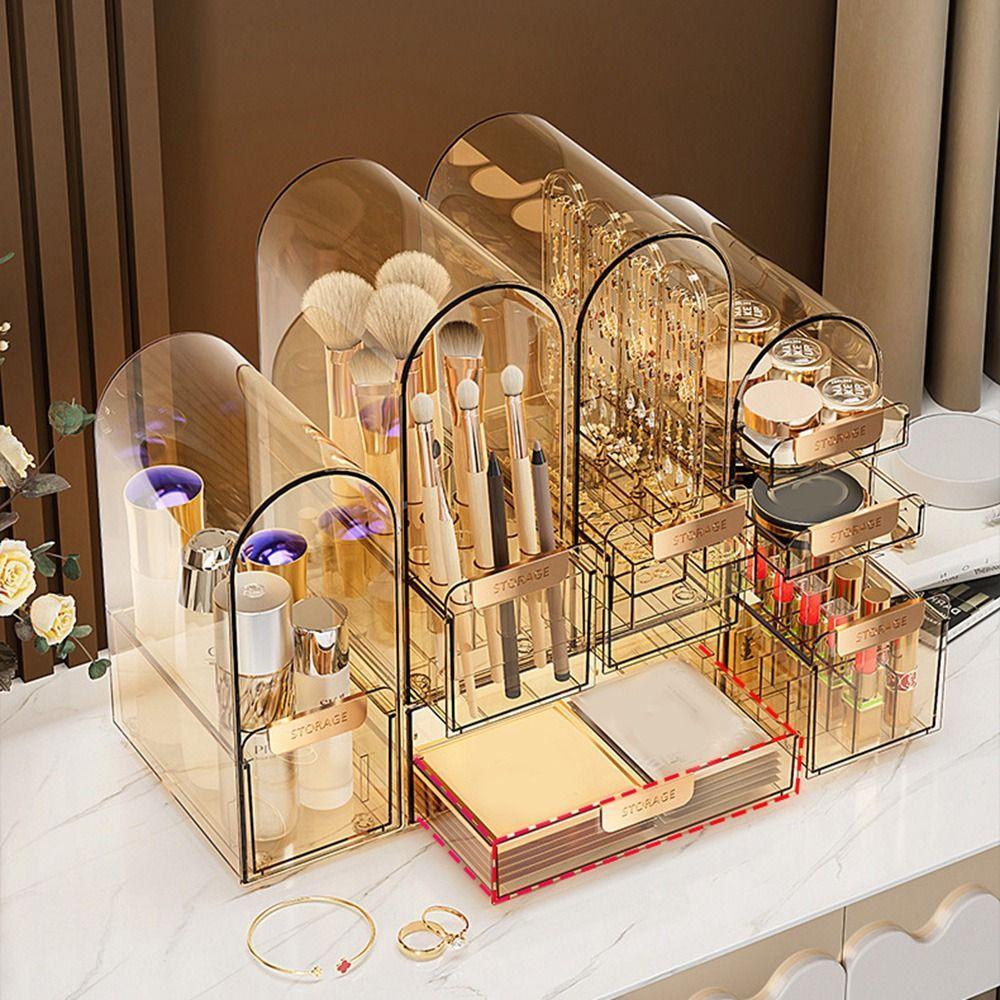 Dustproof Jewelry Display Rack Drawer Type Skincare Product Storage Shelf Lipstick Box for Home Style E
Dustproof Jewelry Display Rack Drawer Type Skincare Product Storage Shelf Lipstick Box for Home Style E