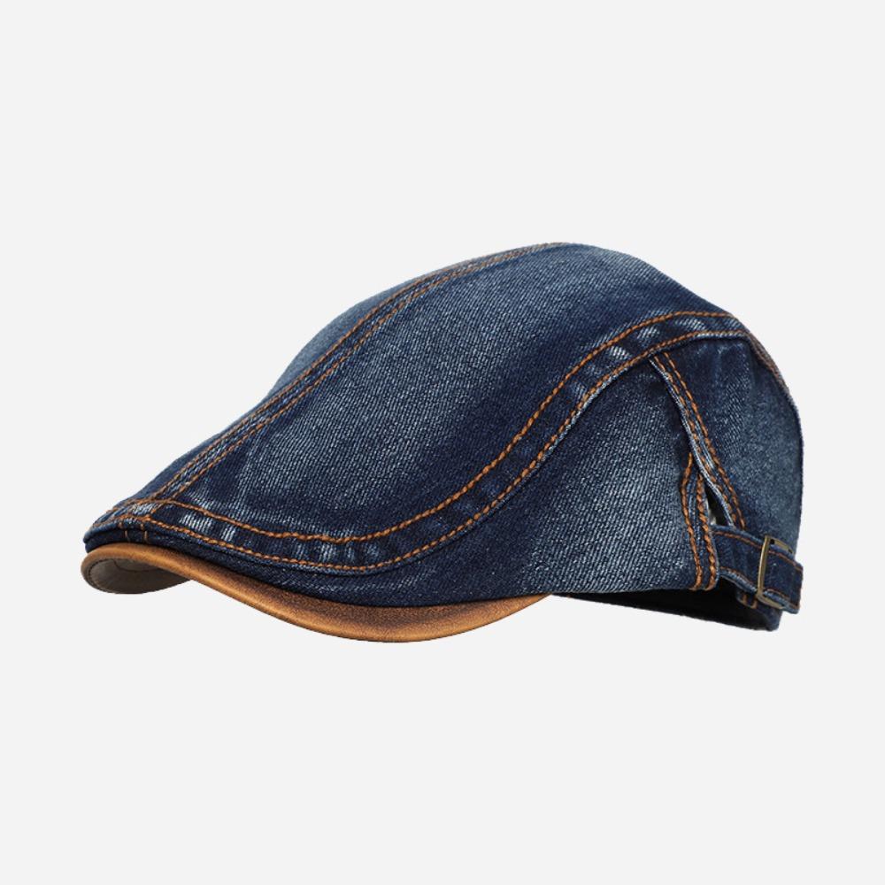 British Style Washed Denim Newsboy Caps Cotton Flat Cap Fashion Peaked Cap Women Style 2
British Style Washed Denim Newsboy Caps Cotton Flat Cap Fashion Peaked Cap Women Style 2