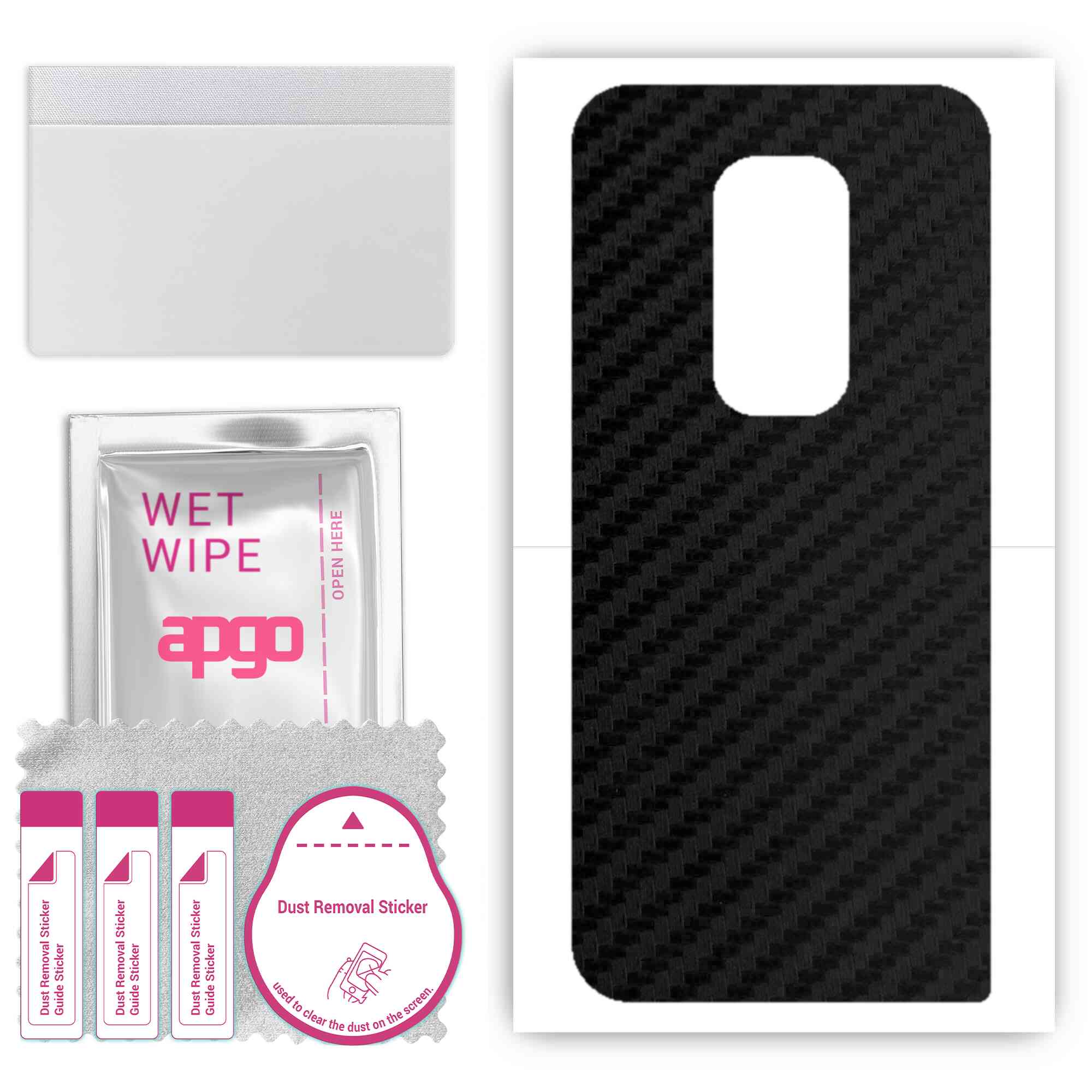 Apgo Protective Skin Sticker for the back compatible with Motorola Moto Defy 2021, Wrap Film, Foil, Vinyl - Pattern Carbon Black
Apgo Protective Skin Sticker for the back compatible with Motorola Moto Defy 2021, Wrap Film, Foil, Vinyl - Pattern Carbon Black