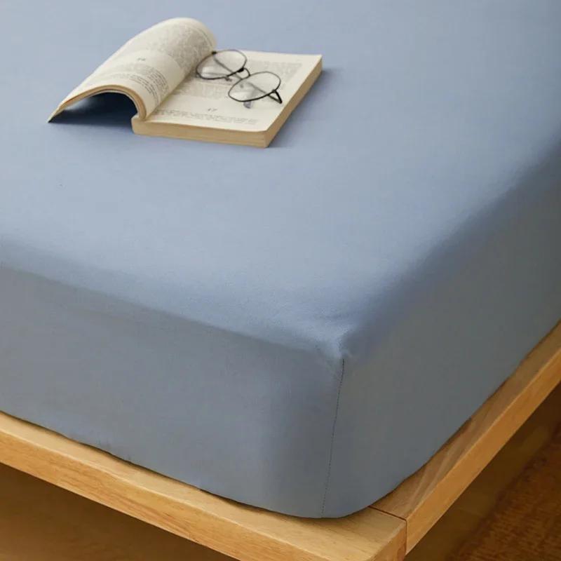 Простыня на резинке из хлопка с резинками, нескользящая, регулируемая, чехол для матраса для двуспальной кровати размера King Queen, нескользящая, однотонная 90x190cm 1pcs
Простыня на резинке из хлопка с резинками, нескользящая, регулируемая, чехол для матраса для двуспальной кровати размера King Queen, нескользящая, однотонная 90x190cm 1pcs