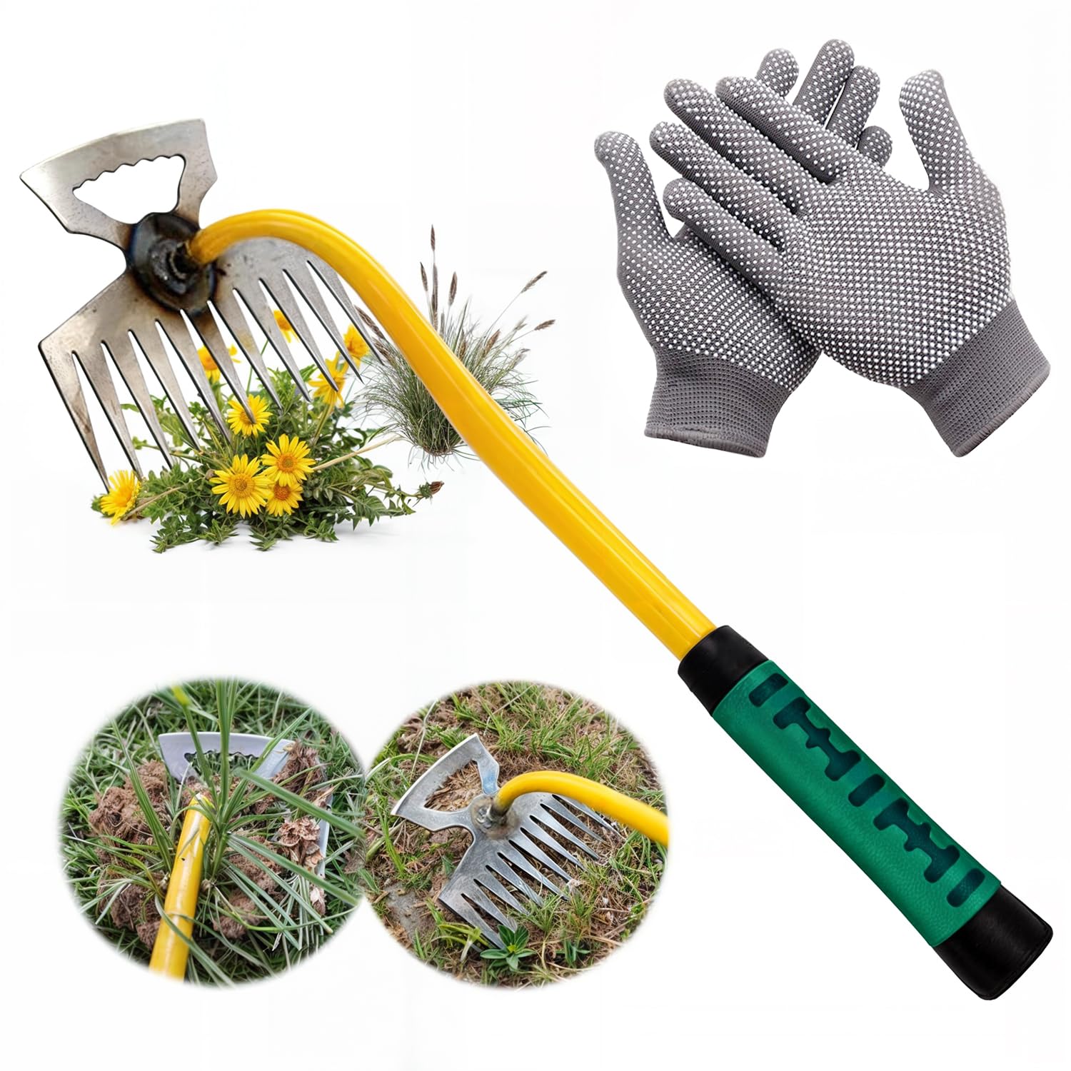 Doubleggs Ручной инструмент для удаления сорняков Ручной инструмент для удаления сорняков Эффективный Садовый сорняк Длинная ручка Нержавеющая сталь 11 Зубьев Щетка, Пропольщик, Захватчик, Выдергиватель, Выдергиватель, Пропольщик, Сталь, зелёный
Doubleggs Ручной инструмент для удаления сорняков Ручной инструмент для удаления сорняков Эффективный Садовый сорняк Длинная ручка Нержавеющая сталь 11 Зубьев Щетка, Пропольщик, Захватчик, Выдергиватель, Выдергиватель, Пропольщик, Сталь, зелёный