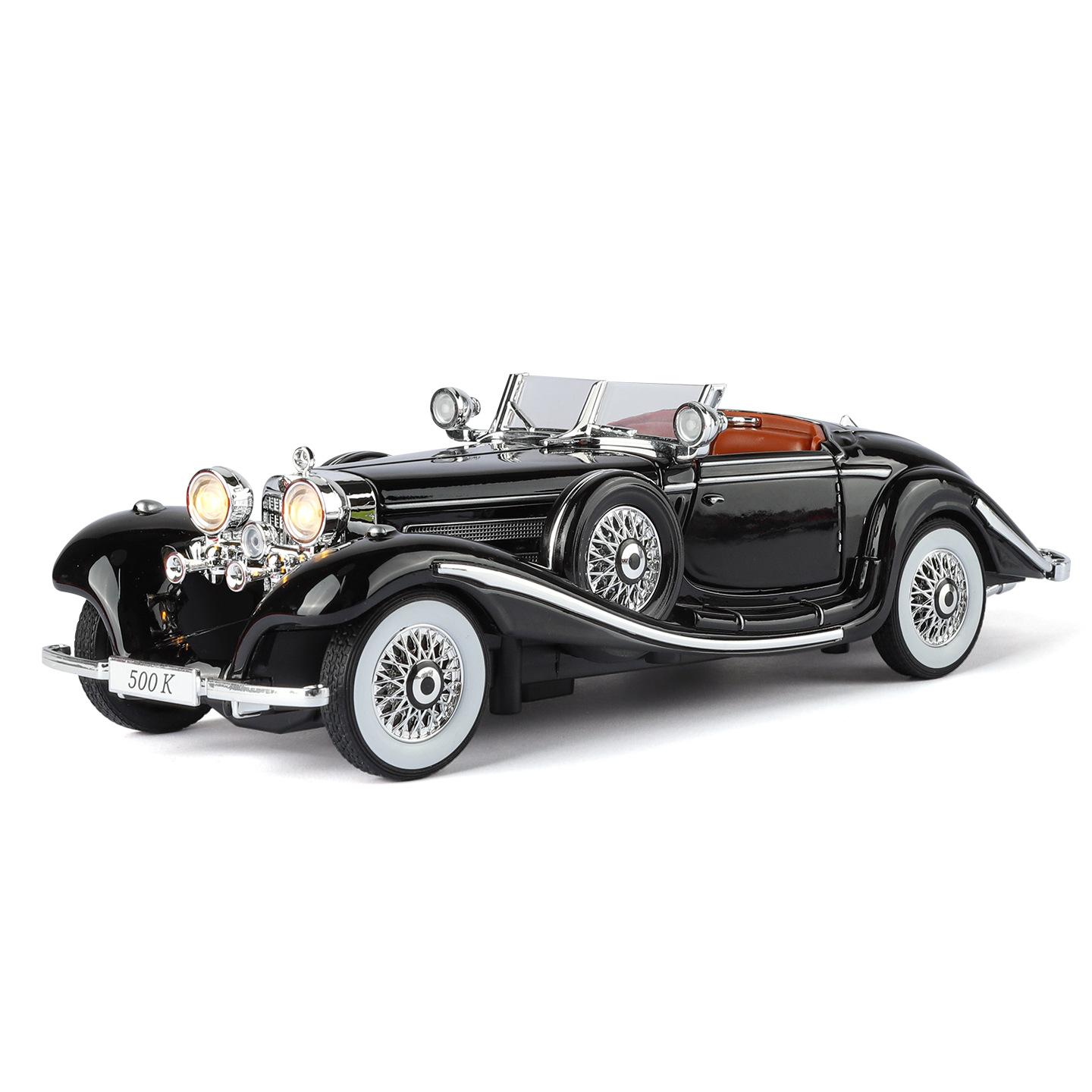 1/24 Классический BENZ 500K Модель автомобиля Сплав Симуляция Винтажная Классическая Модель автомобиля Украшение Подарок Машинка Подарок Мальчику чёрный
1/24 Классический BENZ 500K Модель автомобиля Сплав Симуляция Винтажная Классическая Модель автомобиля Украшение Подарок Машинка Подарок Мальчику чёрный
