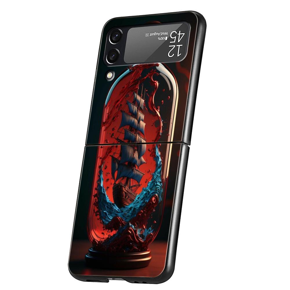 Bottle Ship Hard PC Phone Case For Samsung Galaxy Z Flip 4 5 Black Cover For Galaxy Z Flip 3 Foldable Shockproof Case Capas Bags Z Flip
Bottle Ship Hard PC Phone Case For Samsung Galaxy Z Flip 4 5 Black Cover For Galaxy Z Flip 3 Foldable Shockproof Case Capas Bags Z Flip