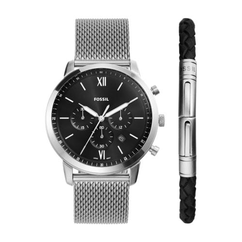 Fossil NEUTRA FS6021SET Men s Silver Watch
Fossil NEUTRA FS6021SET Men s Silver Watch