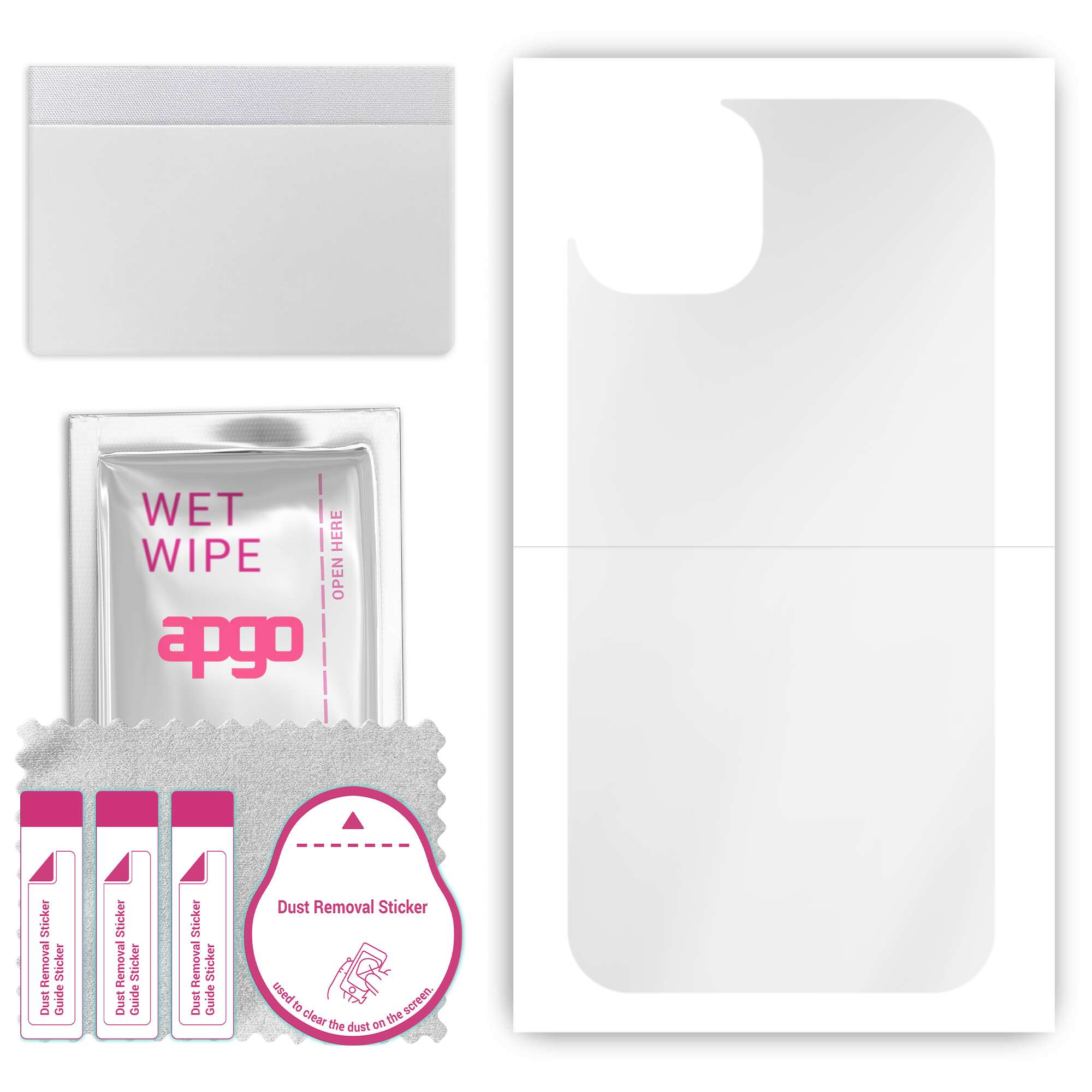apgo Ultra Clear Protective Skin Sticker для задньої панелі, сумісної з Apple iPhone 14, Wrap Film, Hydrogel Film, гнучкий, м’який ТПУ з позиціонуванням l
apgo Ultra Clear Protective Skin Sticker для задньої панелі, сумісної з Apple iPhone 14, Wrap Film, Hydrogel Film, гнучкий, м’який ТПУ з позиціонуванням l