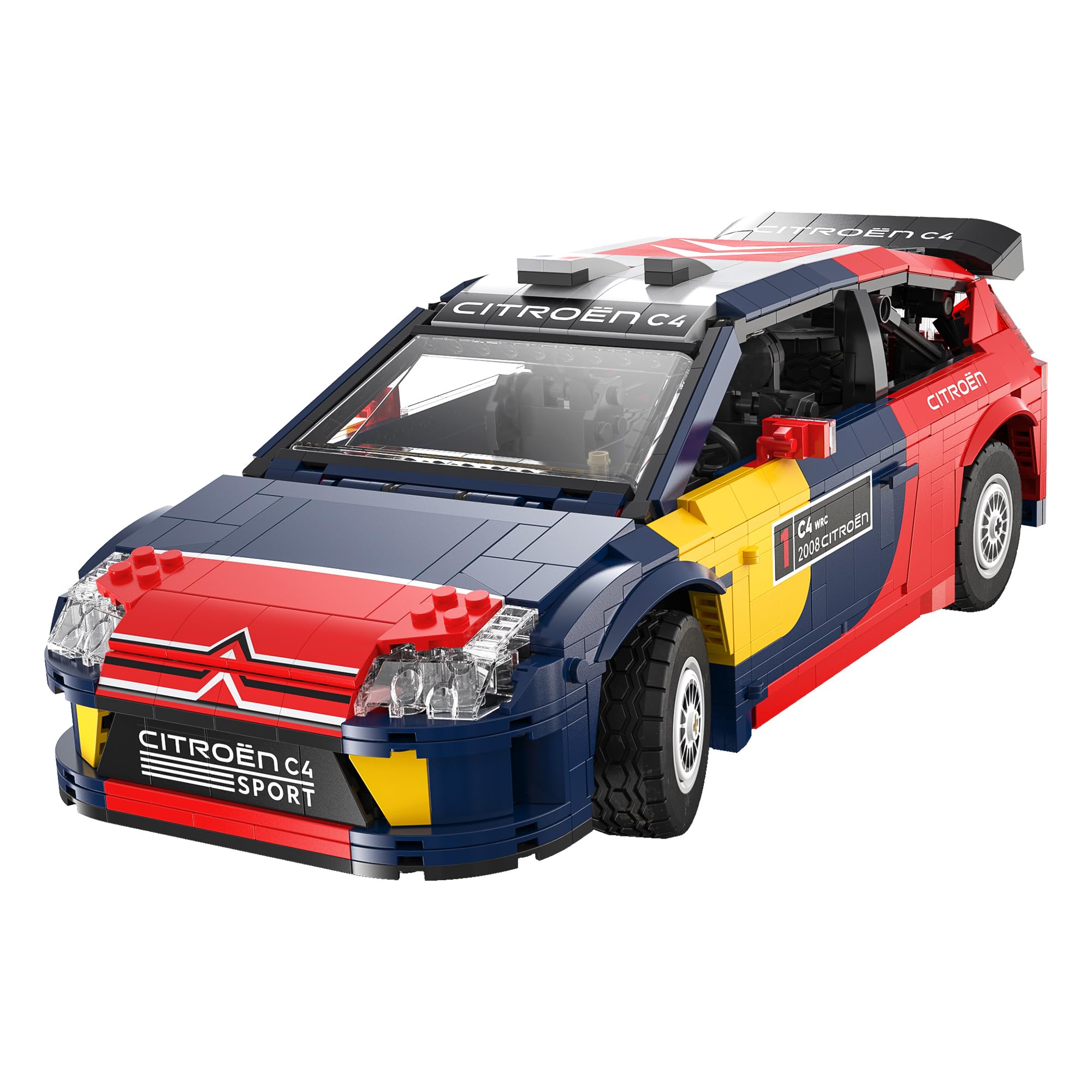CaDA Scale Car Series 2008 Citroen C4 WRC Citroen официально лицензированный блок 1569 деталей Citroen C4 1/12 / (Чемпионат мира по ралли 2008 года)
CaDA Scale Car Series 2008 Citroen C4 WRC Citroen официально лицензированный блок 1569 деталей Citroen C4 1/12 / (Чемпионат мира по ралли 2008 года)