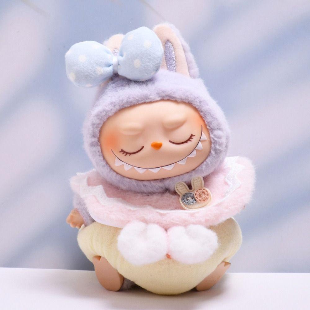 Mermaid Sitting Labubu Time Cloth Handmade 17cm Plush Dolls Clothes Children Gift Bunny Bread Suit
Mermaid Sitting Labubu Time Cloth Handmade 17cm Plush Dolls Clothes Children Gift Bunny Bread Suit